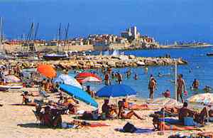 Antibes.beach.near.Nice